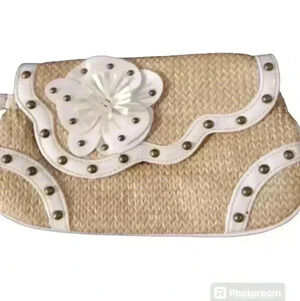 Limited edition floral wristlet